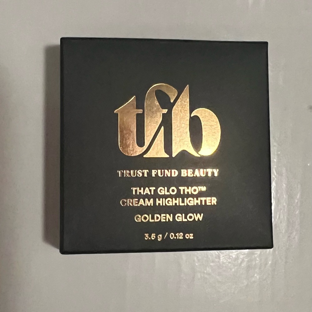 FTB- Trust Fund Beauty cream highlighter, Golden glow